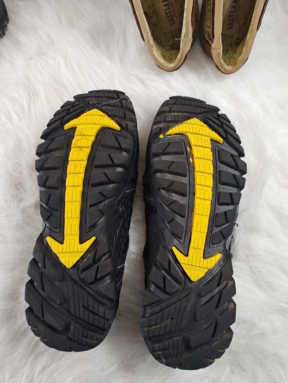 SITAILE Black Yellow Athletic Shoes Men Size 44 US 10 Lightweight Sport Sneakers - Picture 11 of 11